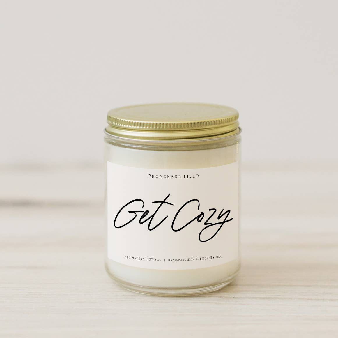 The Get Cozy Soy Candle