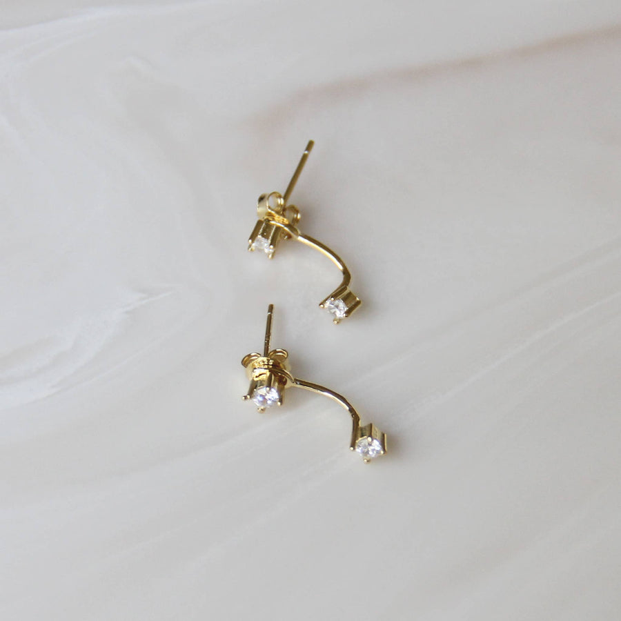The Lennon Ear Jacket Studs by MAIVE