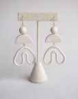 Eden Clay Earrings by Little Pieces Jewlery