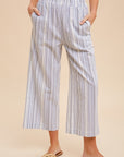 The Ember Stripe Linen Pants