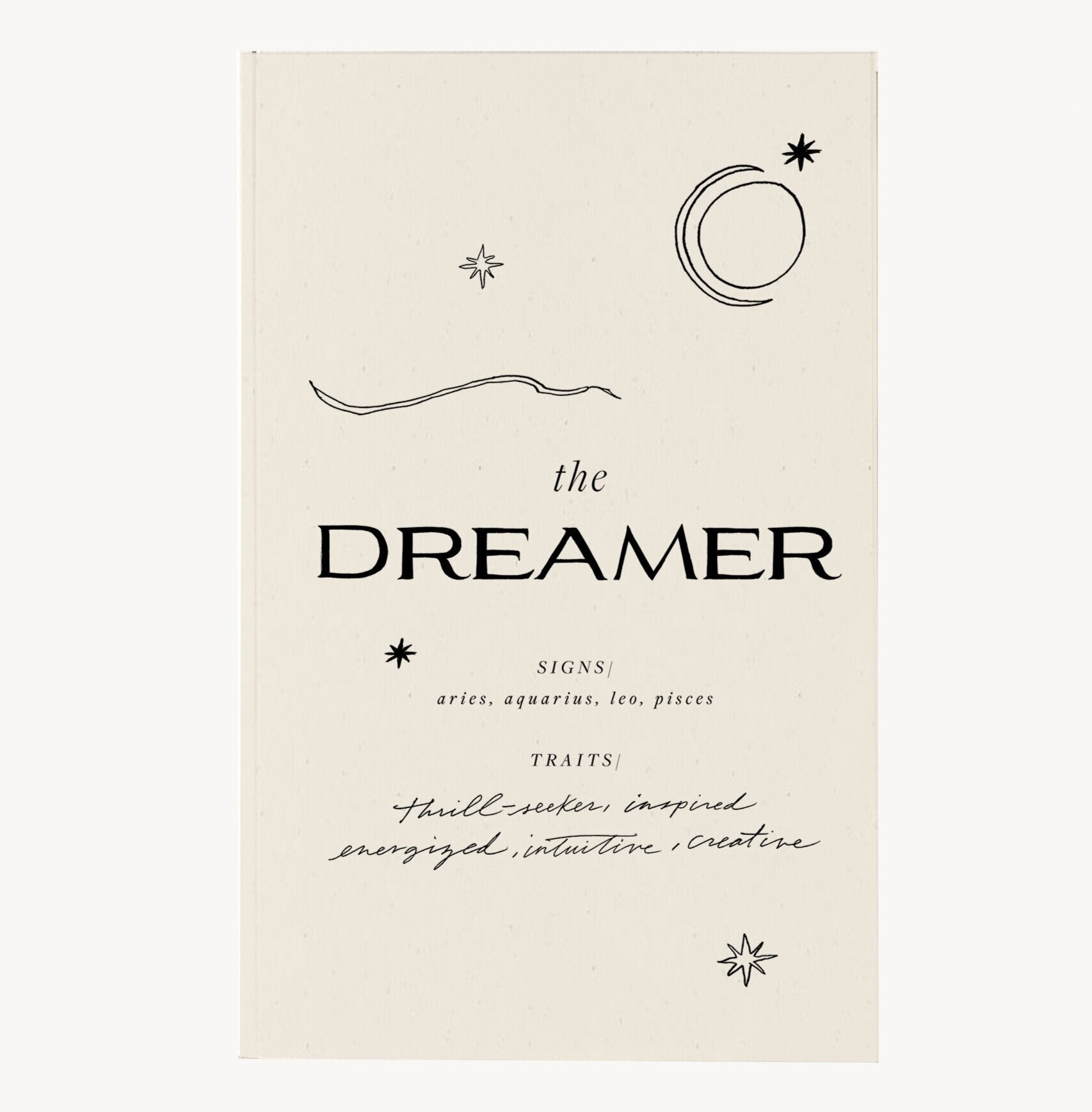 The Dreamer Journal by Wilde House Paper
