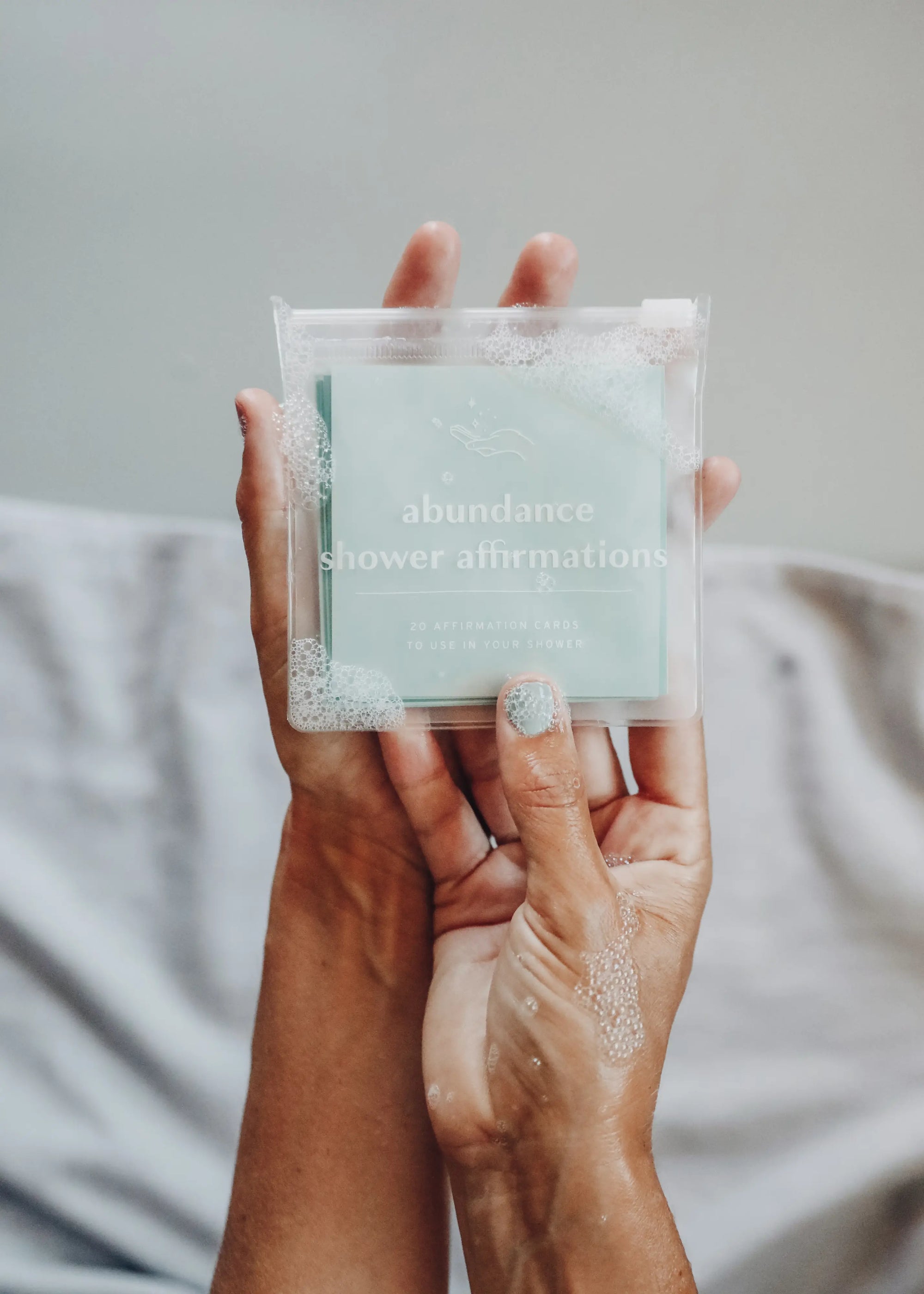 The Shower Affirmation Cards - Abundance by JaxKelly