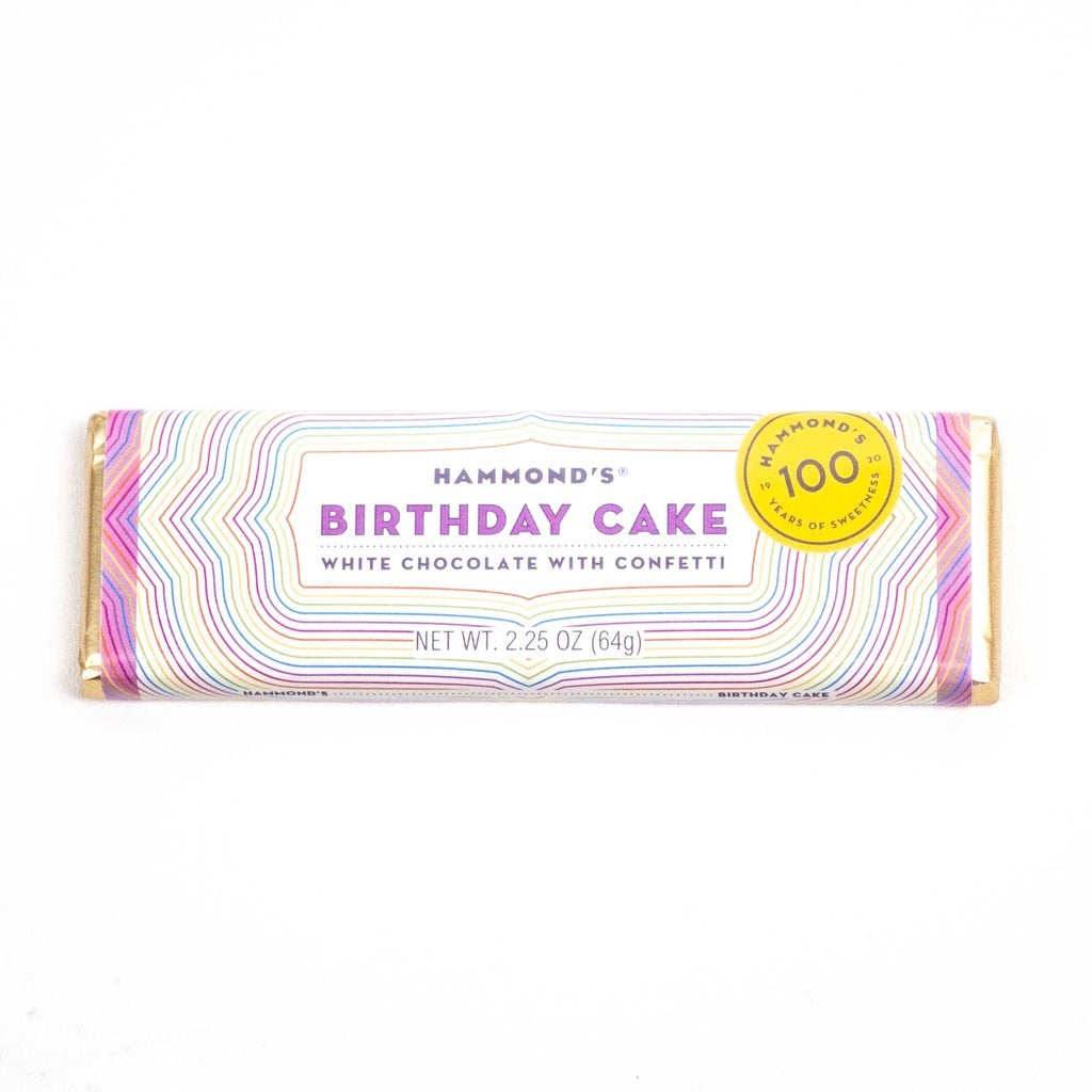 Birthday Cake Chocolate Bar by Hammond&#39;s