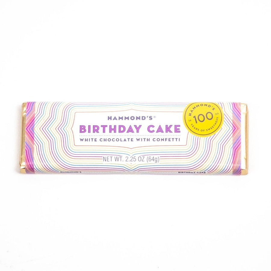 Birthday Cake Chocolate Bar by Hammond's