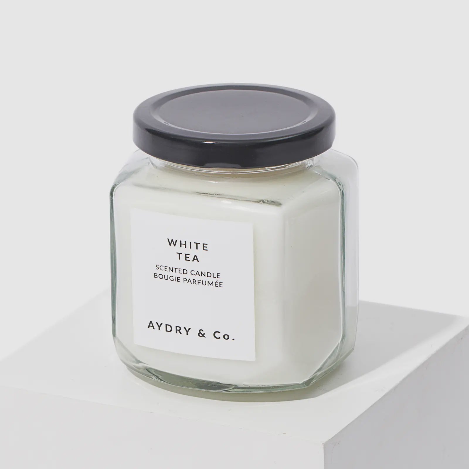 The White Tea Forest Jar Candle by AYDRY &amp; Co.