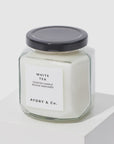 The White Tea Forest Jar Candle by AYDRY & Co.