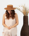 The Sonoran Double Braid Boater Hat
