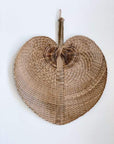 Hand-Woven Palm Leaf Fan