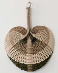 Hand-Woven Palm Leaf Fan