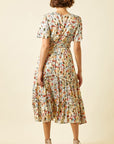 The Greta Floral Midi Dress