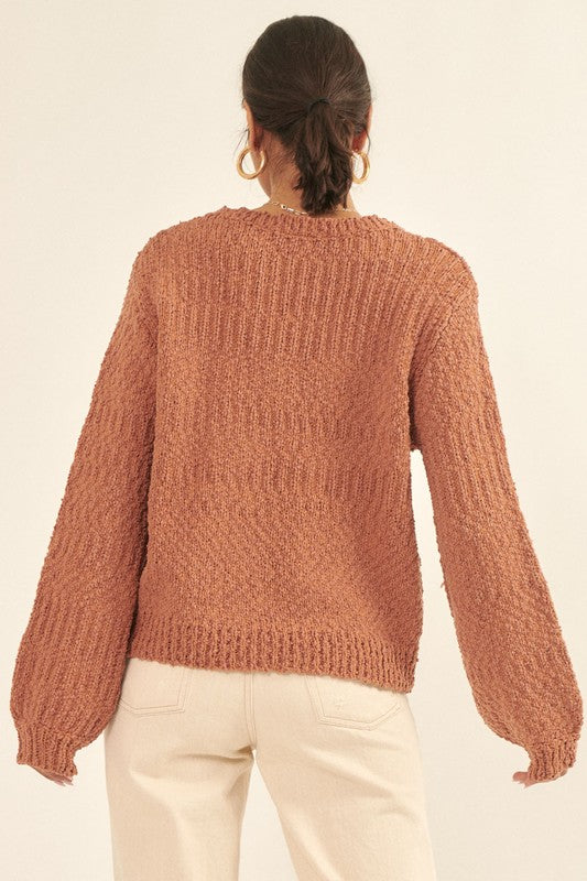 The Halle Knit Loose Fit Sweater