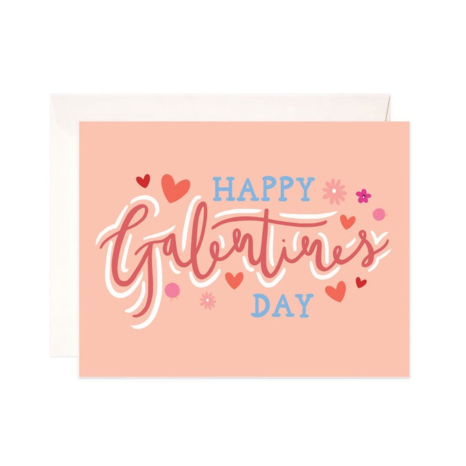 Happy Galentine's Day Card by Bloomwolf Studio