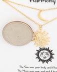 The Harmony Layered Sun + Moon Necklace