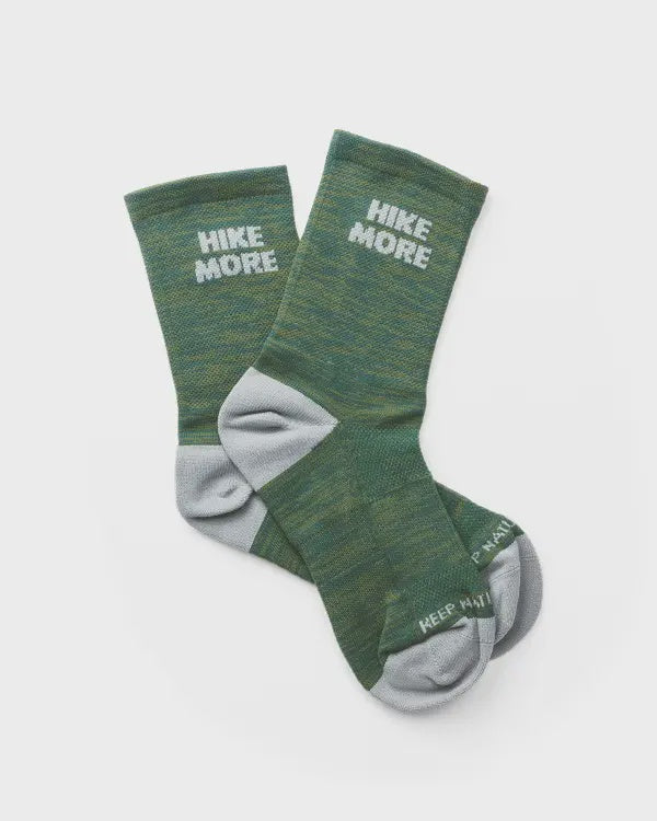 The Hike More Camp &amp; Trail Crew Socks by Keep Nature Wild