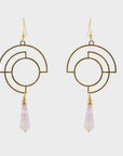 The Saturn Hoop Earrings by Aviv Jewelry