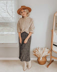 The Evyn Pleated Maxi Skirt