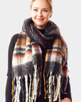 The Joie Plaid Scarf