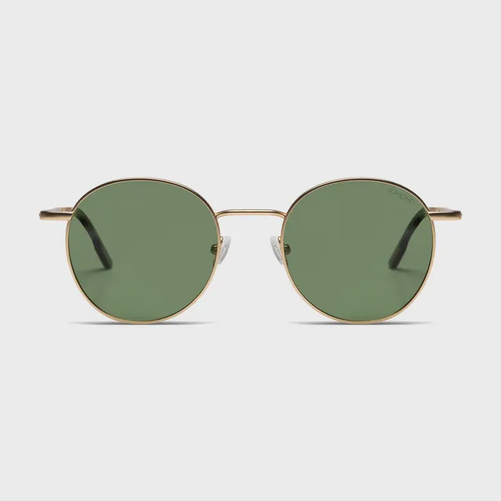 The Pete White Gold Sunglasses by Komono