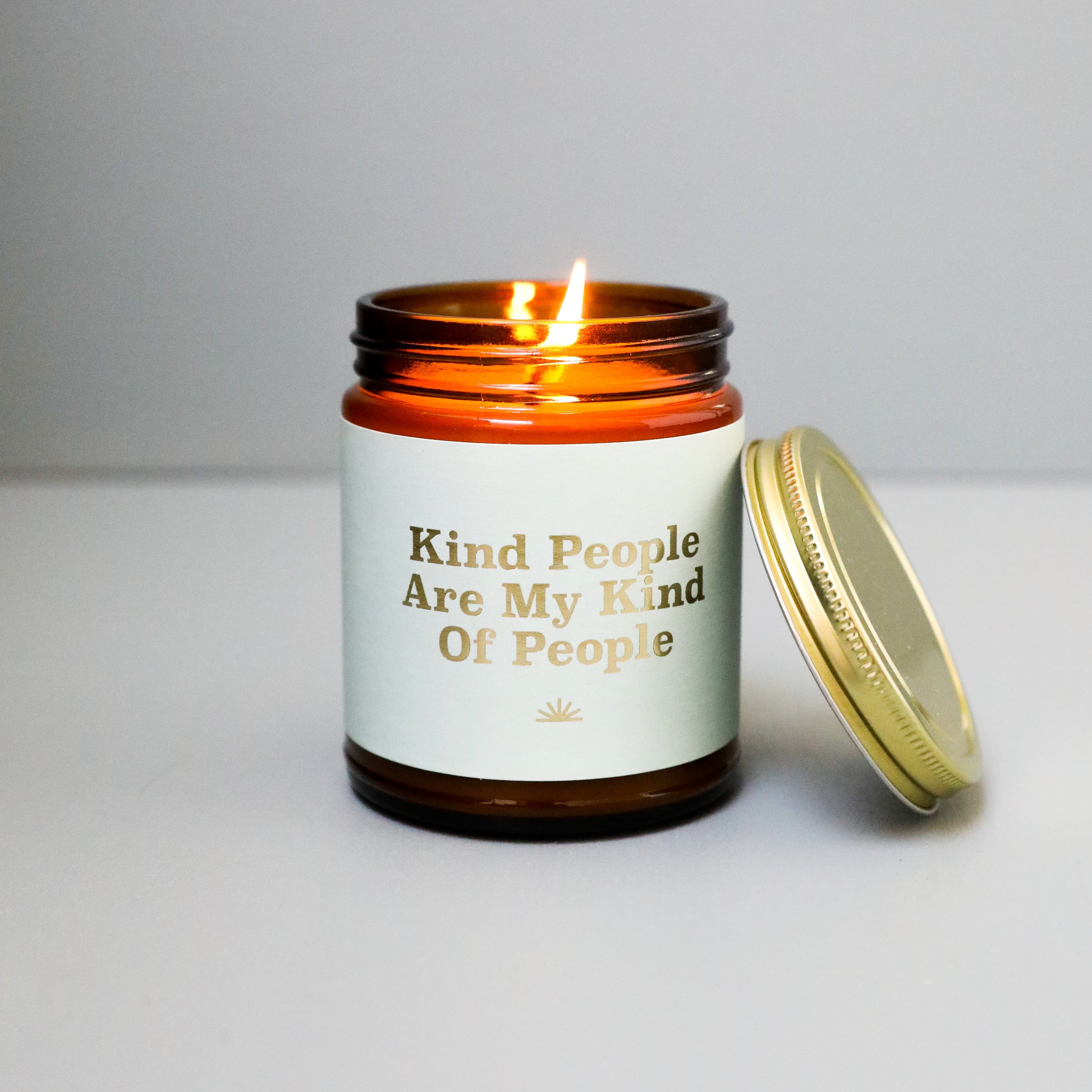 Kind People Mantra Candle by JaxKelly