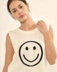 The Smiley Sleeveless Top