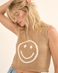 The Smiley Sleeveless Top