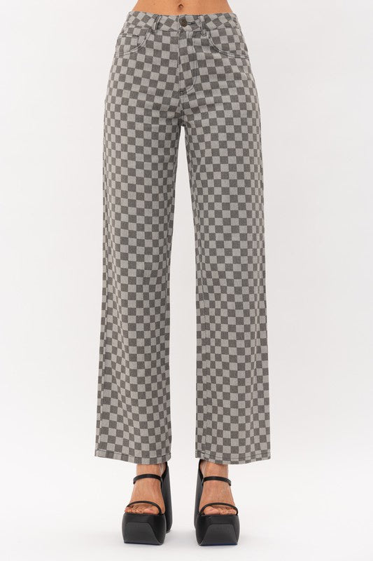 The Lidia Checkered Pants