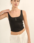 The Lili Cropped Tank Top