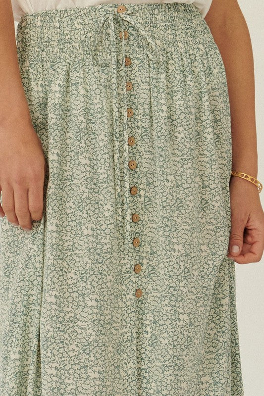 The Lily Floral Skirt