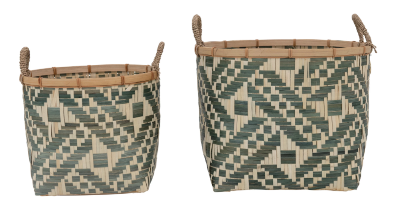 The Hand-woven Bamboo Basket