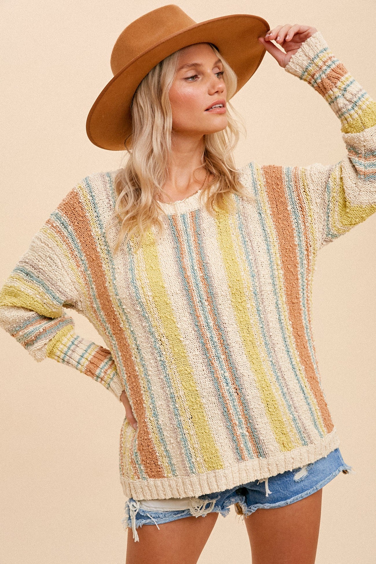 The Lorelei Striped Pullover Sweater