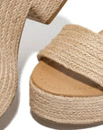 The Casta Woven Platform Sandals