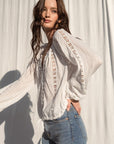 The Maggie Lace Long Sleeve Top