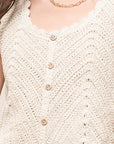 The Mina Crochet Sleeveless Vest