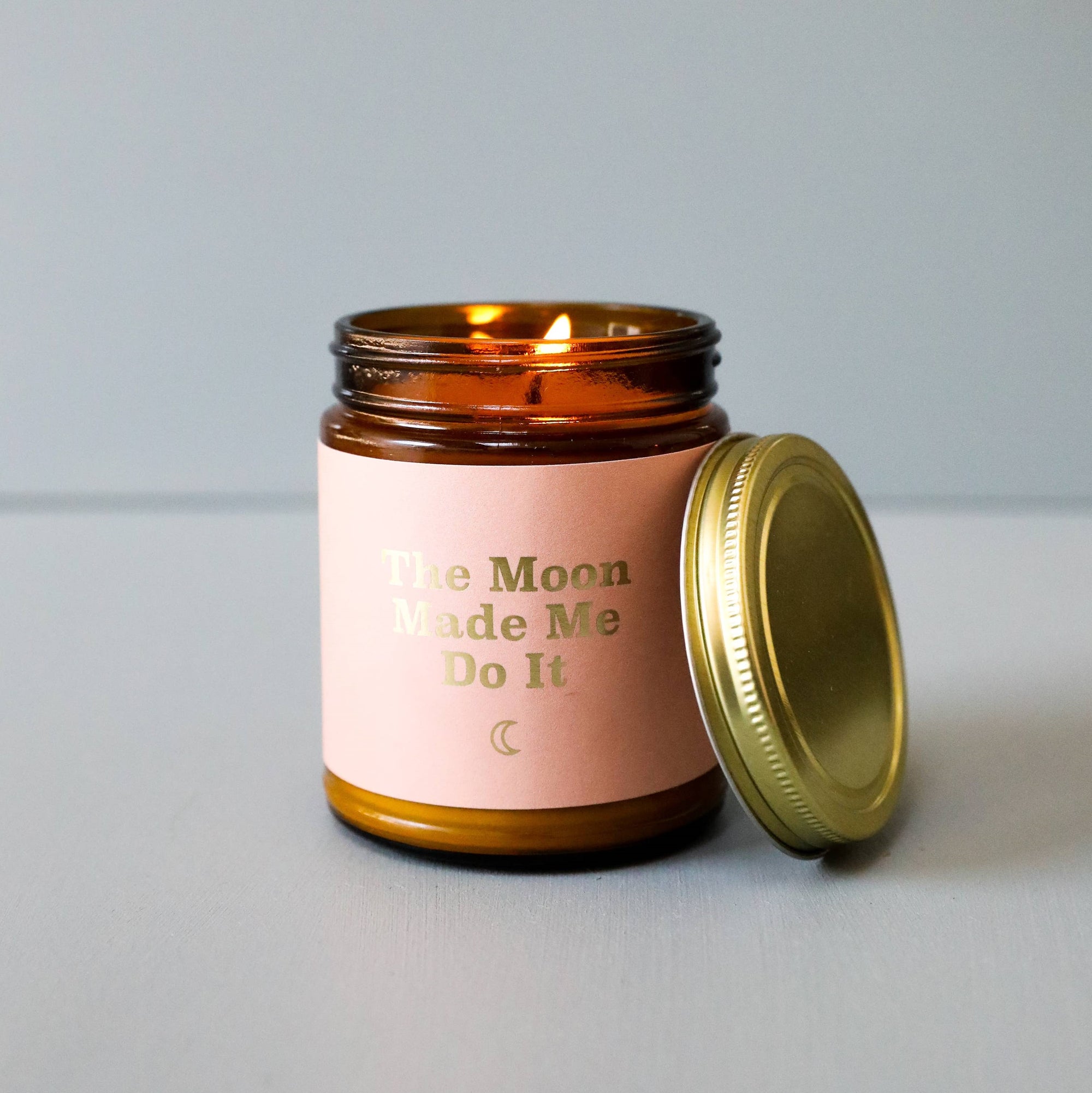 Moon Mantra Candle by JaxKelly
