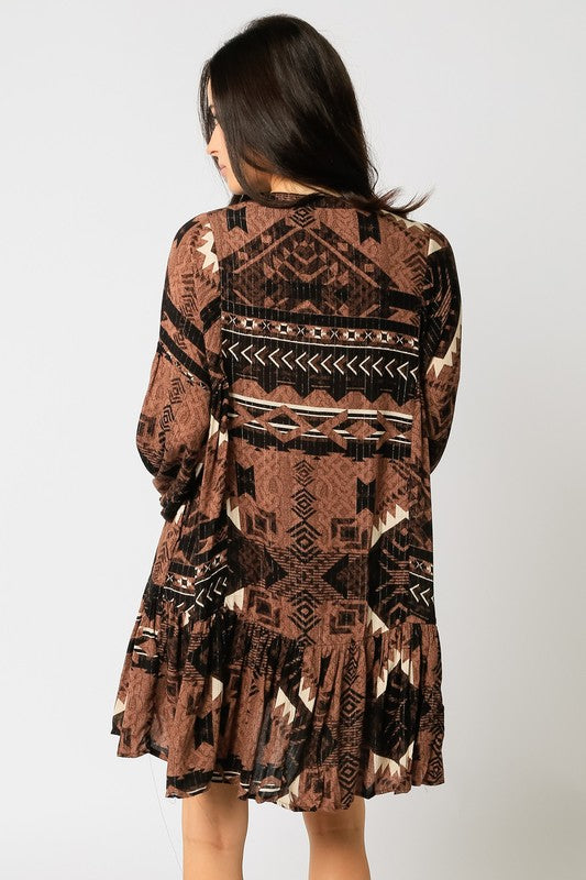 The Nell Printed Dress