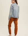 The Nicolette Classic Denim Jean Jacket