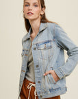 The Nicolette Classic Denim Jean Jacket