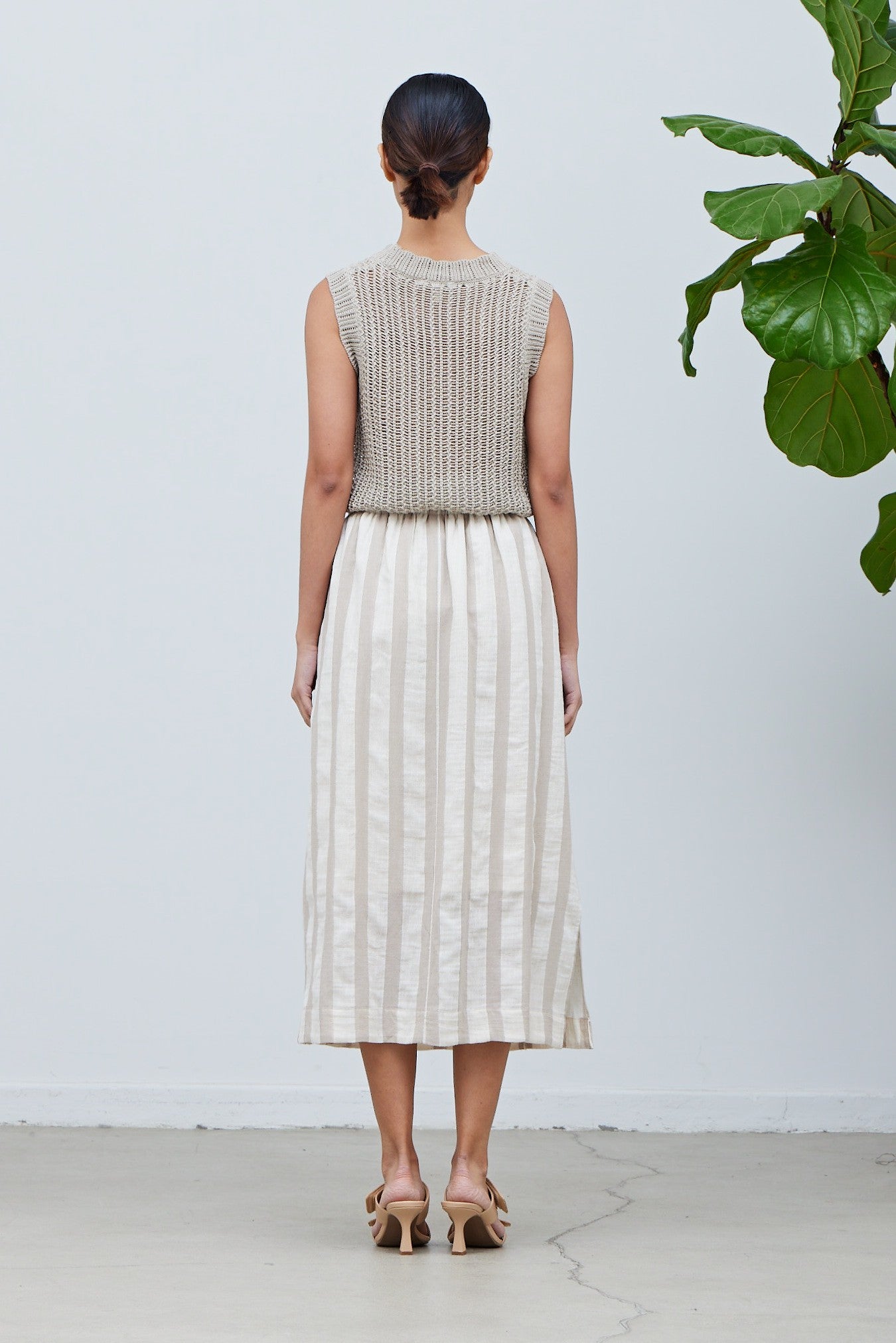 The Nina Linen Maxi Skirt