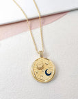 The Sun and Moon Pendant Necklace
