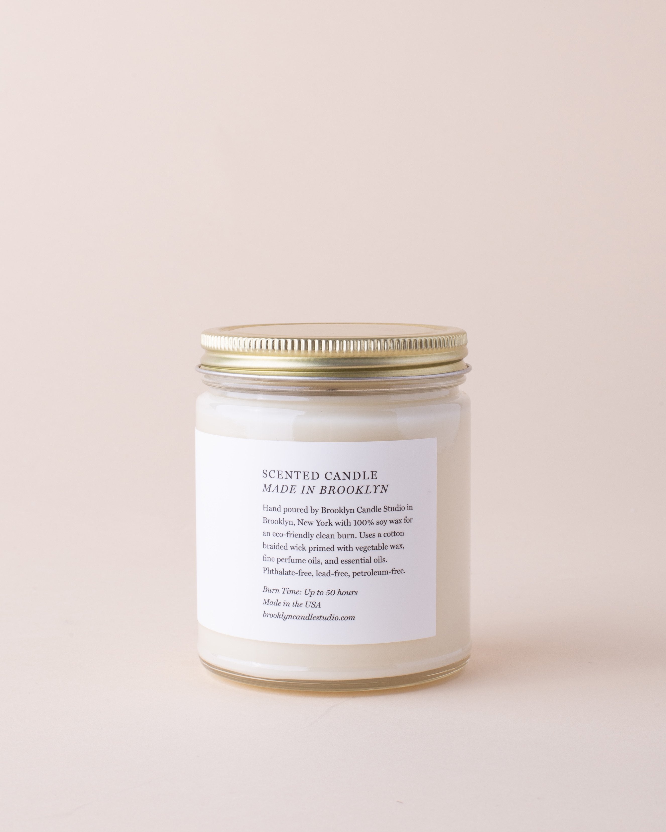 The Palo Santo Minimalist Candle by Brooklyn Candle Studio