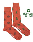 The Pine Men's Recycled Mismatch Socks by Friday Sock Co.