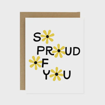 The So Proud of You Card by Worthwhile Paper