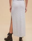 The Reba Striped Maxi Skirt