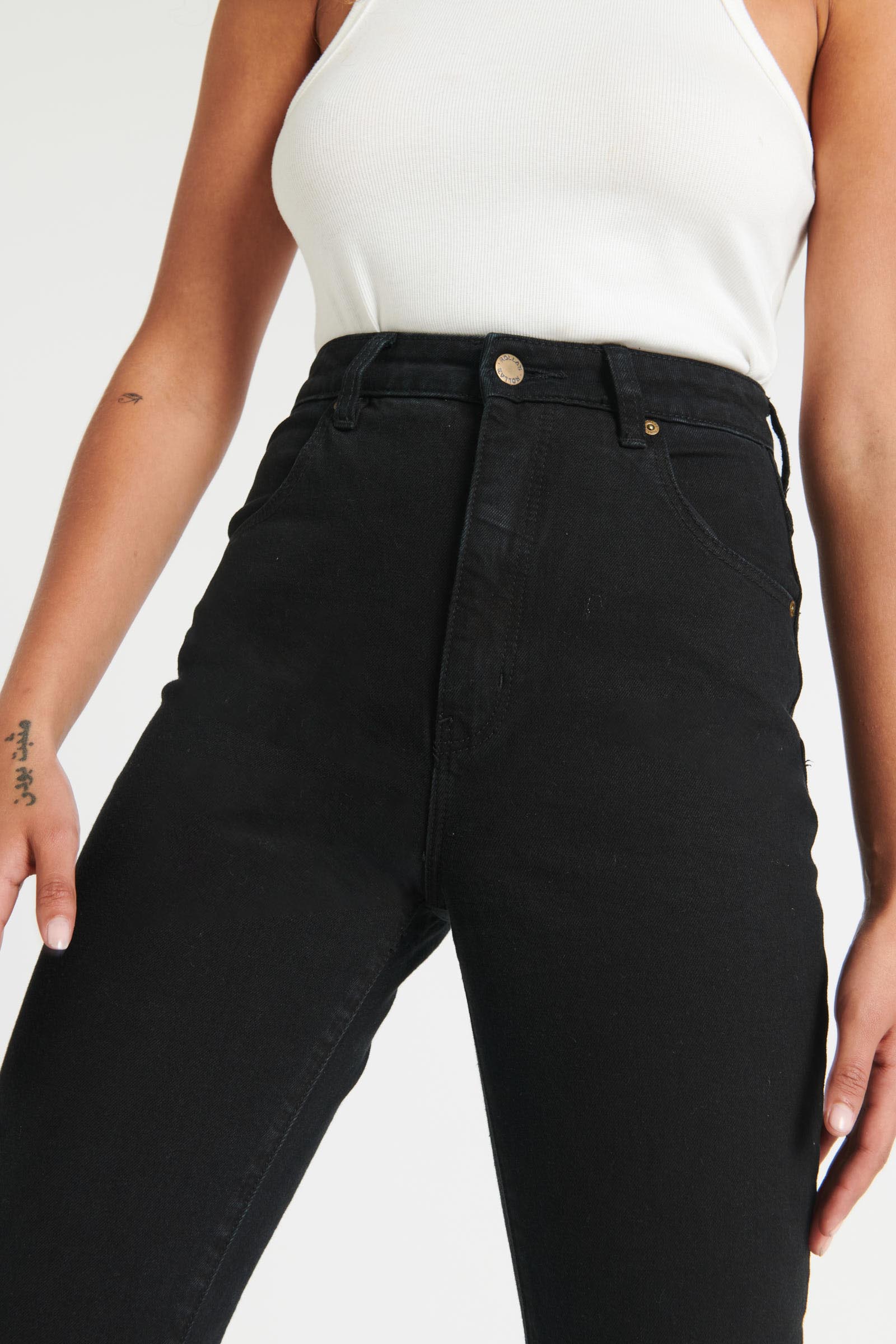 Rolla’s Dusters selling Jeans Black High Rise Slim