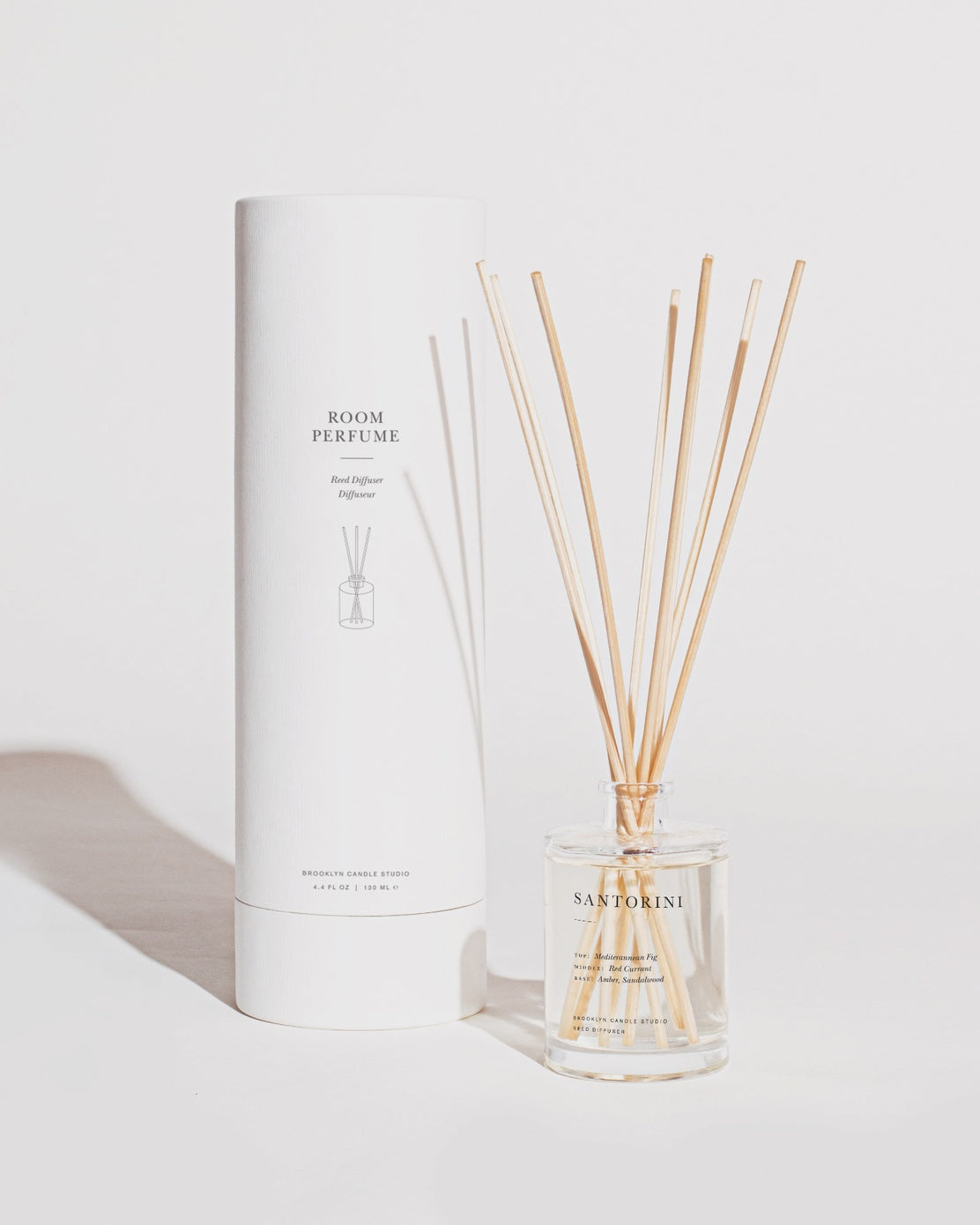 The Santorini Reed Diffuser by Brooklyn Candle Studio