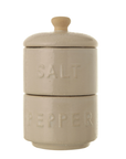 Salt + Pepper Stacking Pots Set