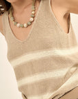 The Sara Knit Tank Top