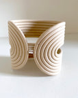 Saturn Clay Cuff by Little Pieces Jewelry