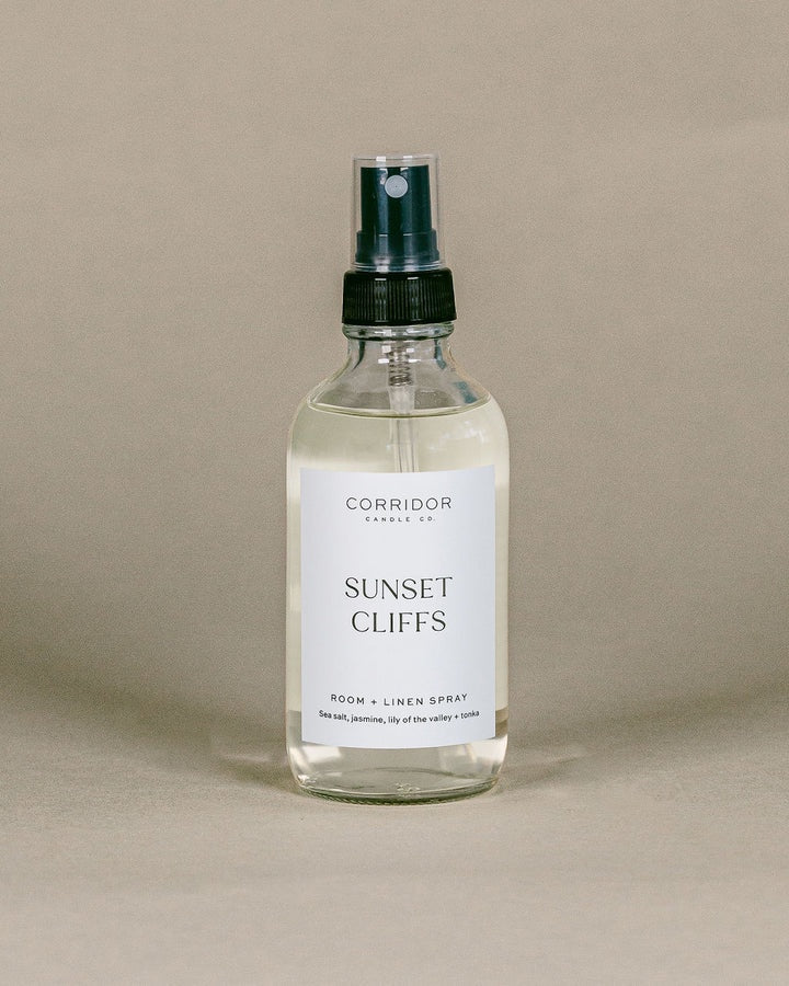 The Sunset Cliffs Room + Linen Spray by Corridor Candle Co.