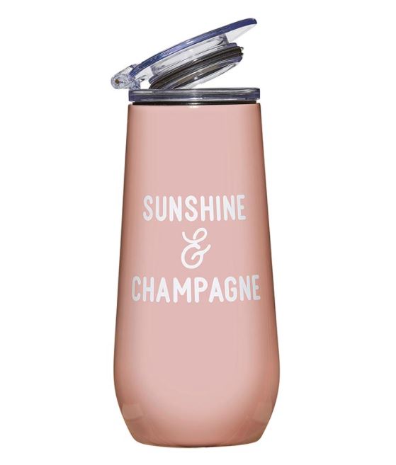 Sunshine + Champagne Tumbler